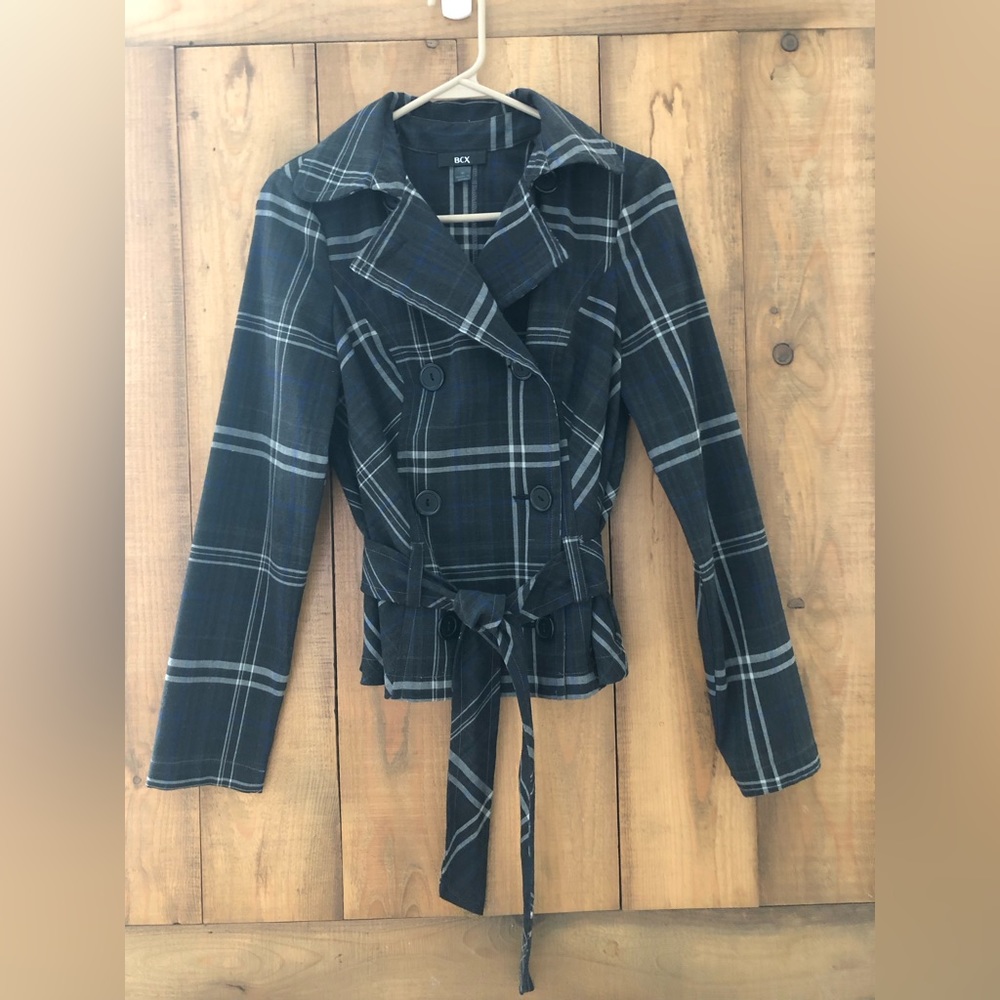 Womens plaid blazer (M)